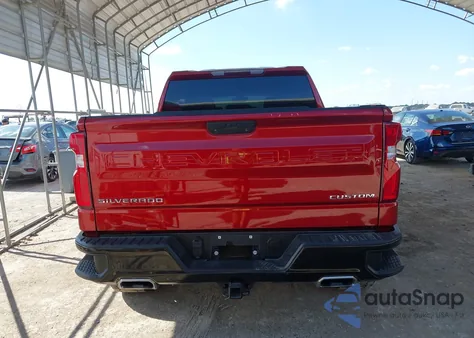 2021 Chevrolet Silverado 4Wd Short Bed Custom Trail Boss from USA, damaged, VIN 3GCPYCEFXMG383713